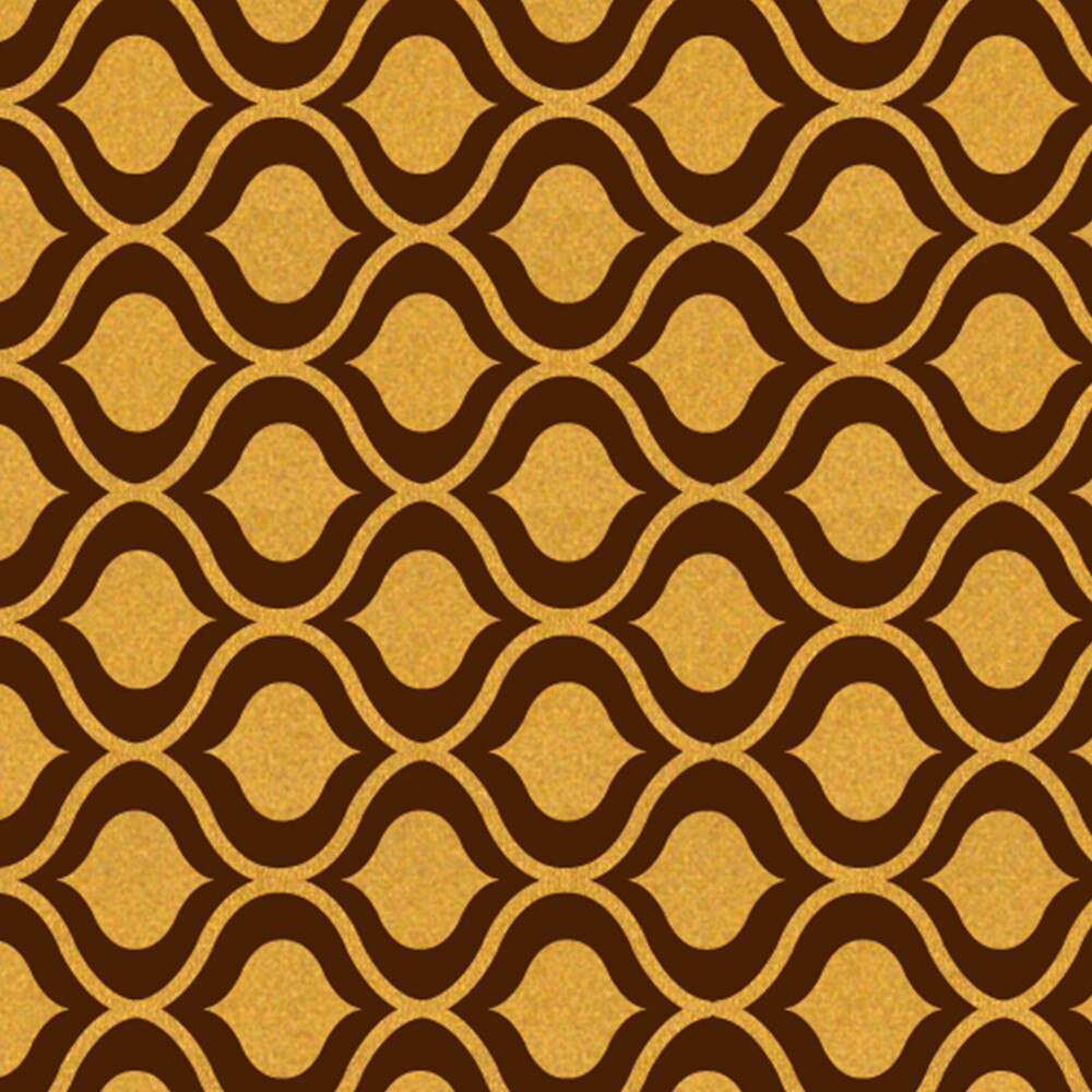 Chocolate World Transfers for magnetic moulds 135 x 275 mm Sherazade Gold